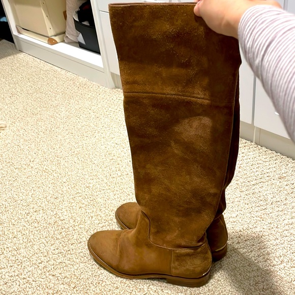 Michael Kors all leather long boots - Picture 1 of 3